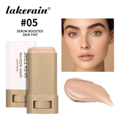 Waterproof Skin Tint Stick – Nourishing Tinted Foundation & Contour Balm for Face Makeup