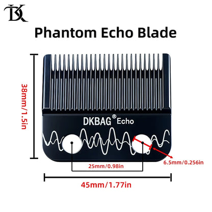 Professional Electric Clipper Replacement Blade - ECHO CRUNCH Compatible Barber Fade Blade