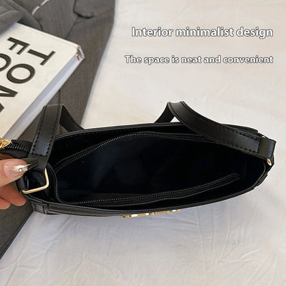 Women’s Shoulder Bag — Elegant Bow Large Capacity Soft Tote Handbag for Casual Daily Use