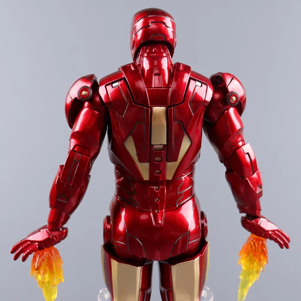 ZD Toys 7" Iron Man Action Figures – Joint Movable MK1 to MK50 Movie Collectible Dolls