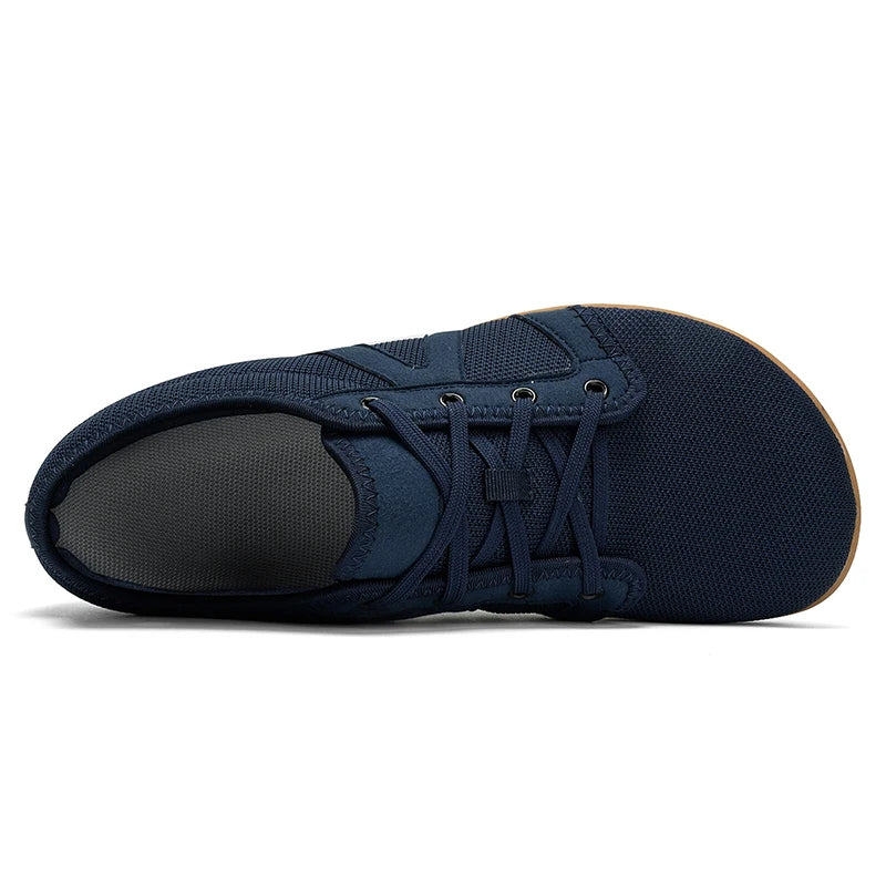 Men's Wide Fit Barefoot Sneakers – Minimalist Zero Drop Cross Trainers with Wide Toe Box for Relaxed, Natural Movement