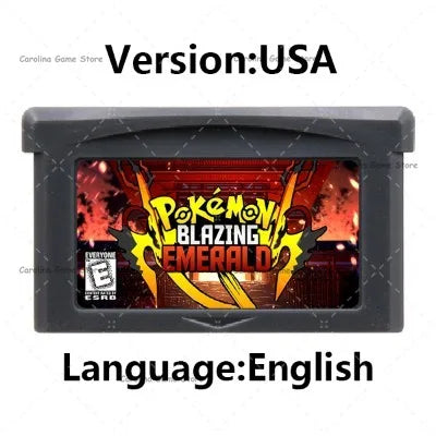 GBA 32-Bit Game Cartridge | Pokemon Series Yellow Sword Shield Arceus Legend Console Card