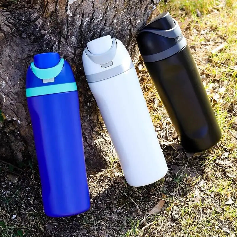 Insulated Water Bottle - 316 Stainless Steel Double Wall Vacuum Flask, Wide Mouth Sport Thermos Bottle