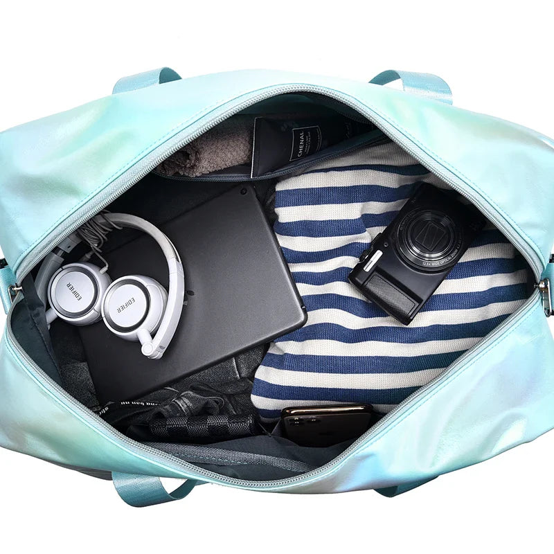 AOTTLA Women’s Travel Bag – Large Capacity Handbag & Shoulder Bag with Dry/Wet Separation for Sports, Fitness & Luggage