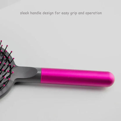 Girls Airbag Hairbrush — Wet & Curly Hair Detangling Comb, Scalp Massage Tool for Salon Styling