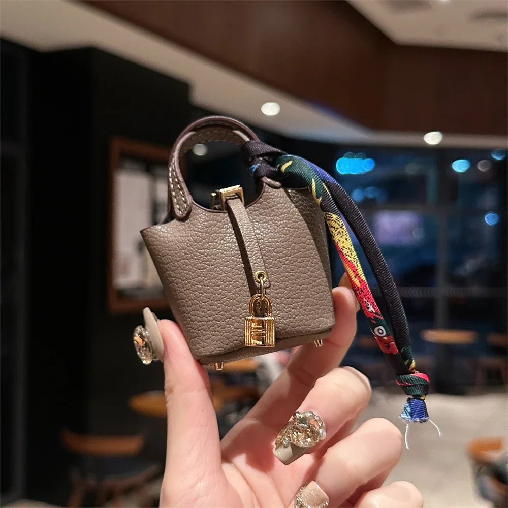 Mini House Handheld Bag – Portable Bluetooth Earphone & Zero Wallet Small Multifunctional Purse