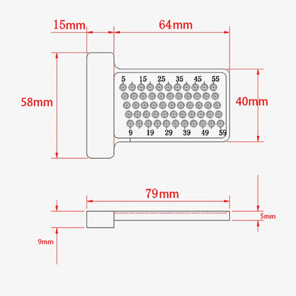 Precision T60 Square Ruler: Professional Aluminum Framing for Woodworking & Carpentry