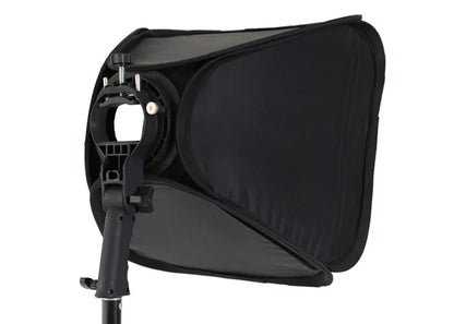 Handheld S-Type Bracket Holder with Bowens Mount — Compatible with Speedlite Flash, Softbox, Snoot & Umbrella