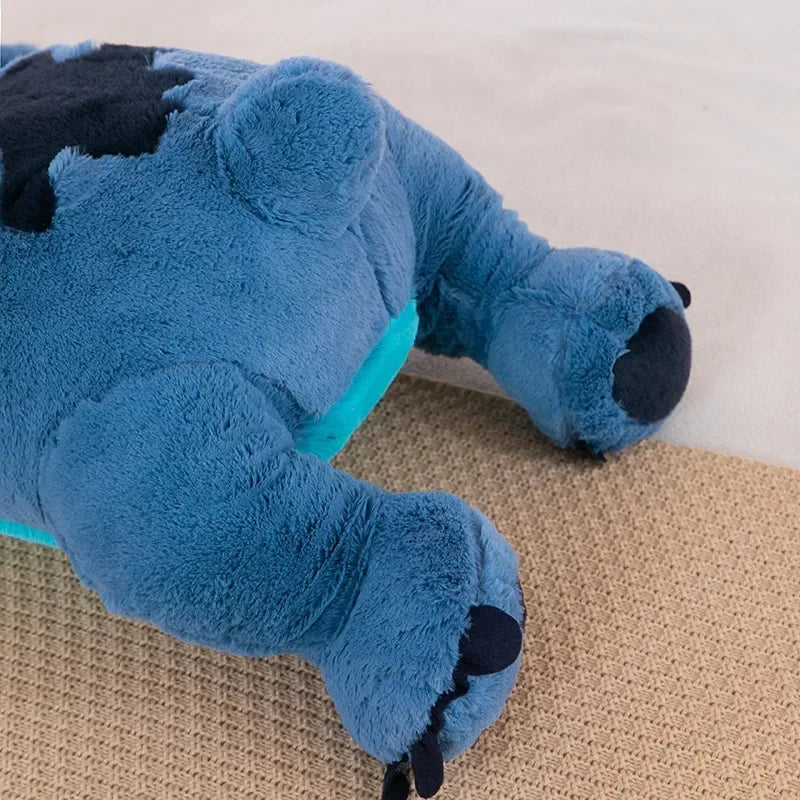 40cm Blue Stitch Plush Doll – Long Pillow Toy for Girls, Sleeping & Hugging Gift