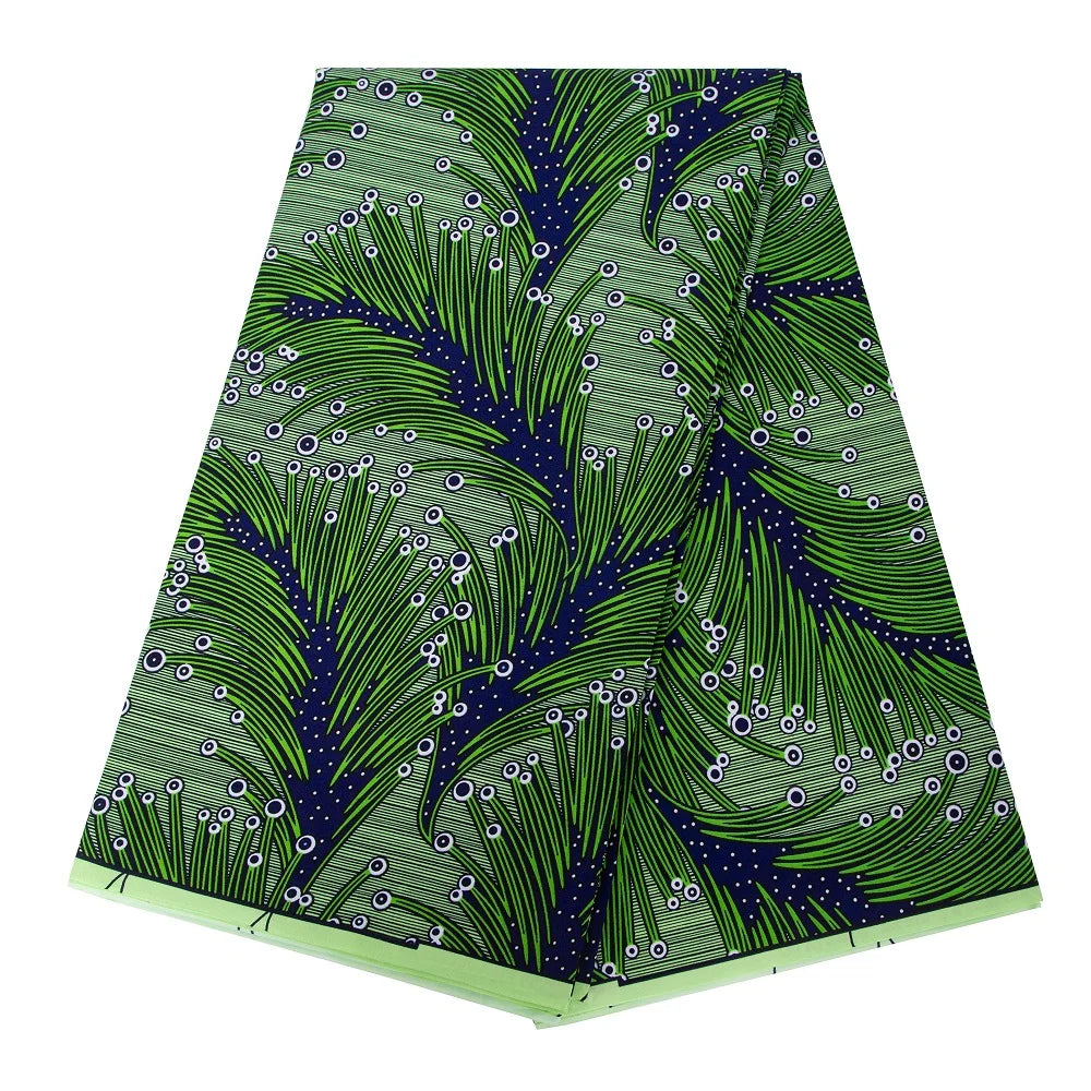 Bintarealwax Ankara Fabric - Wholesale Polyester Sewing Material for Women's Party Dresses FP6390