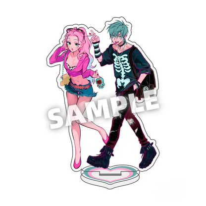 Anime Alien Stage Acrylic Stand Figure - Ivan Till Luka Sua Mizi Desktop Ornament Keychain Collectible Gift