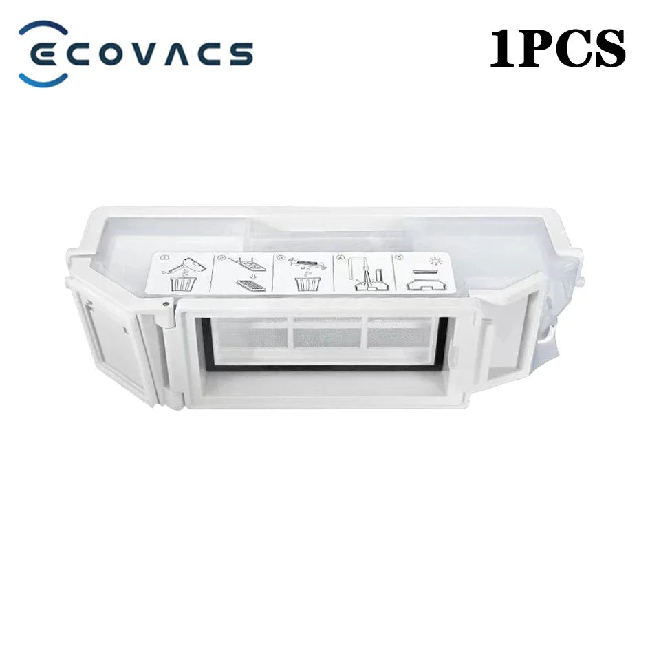 Ecovacs Deebot T30 Pro Omni / YEEDI M12 Pro+ Parts – Roller Brush, Side Brush, HEPA Filter, Dust Bag, Mop Cloth & Bracket