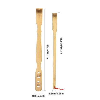 Bamboo Itching & Back Scratching Massage Stick - Home Anti-Itch Device