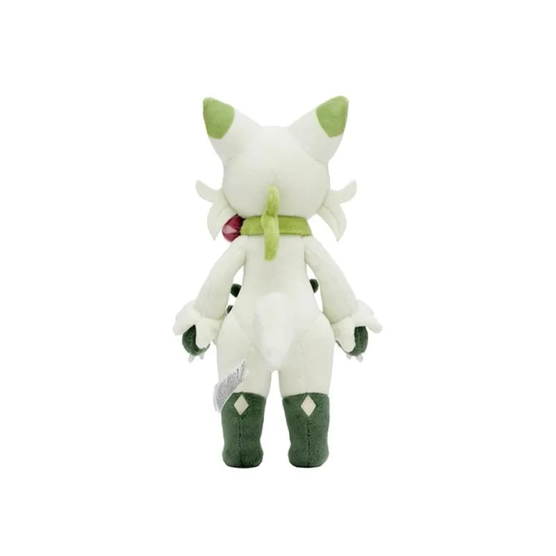 Pokemon Sprigatito Plush – Floragato & Meowscarada Evolution Stuffed Doll, 9th Gen Anime Toy Gift for Kids