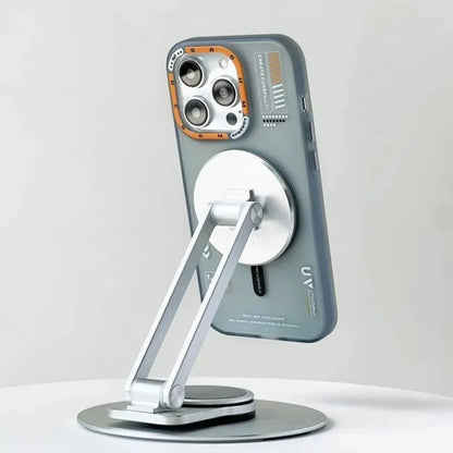 Matte Magnetic iPhone Case — Frosted Back, Metal Lens Frame & Buttons, MagSafe Wireless Charging for iPhone 13–17 Pro Max