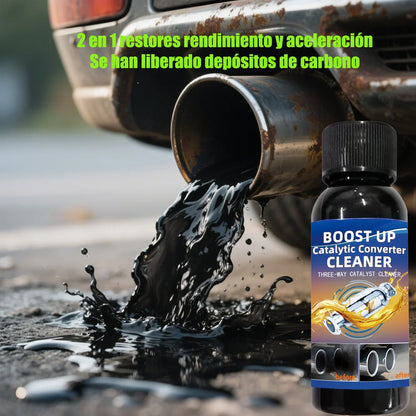 3PCS Car Engine Cleaner Additive Set – Fuel System, Catalyst & Accelerator Cleaner for Deep Engine Cleaning & Performance Improvement, New Generation Formula