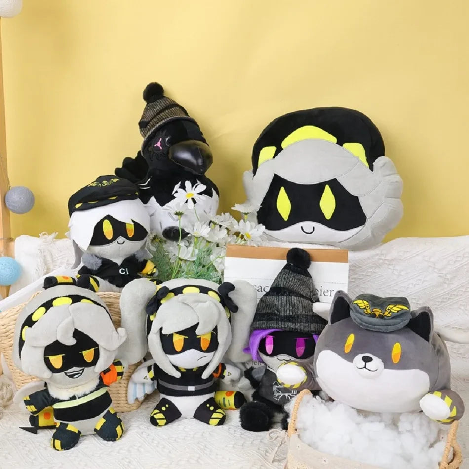 25cm MURDER DRONES UZI Plush Toy – Cute Cartoon Animation Character Plushie Doll, Soft Gift Toy for Kids & Christmas