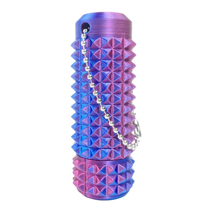 Mini Spiky Fidget Keychain - Pocket Stress Relief Stim Toy for Anxiety & Positive Gifts