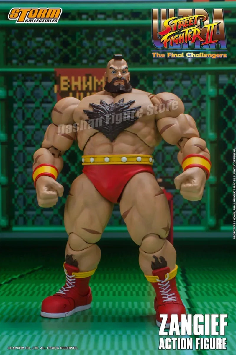 Storm Toys Street Fighter Zangief Action Figure – Movable Collectible Model from The Final Challengers