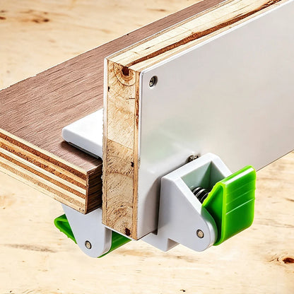 Cabinet Filler Marker Quick Clamp - Woodworking Tool for Kitchen Cabinets, Wardrobes & Carpentry Installation