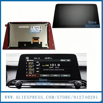 8-Inch LCD Display Screen - Replacement Panel for 2019-2021 Kia Forte Navigation Radio 96160-M7070WK