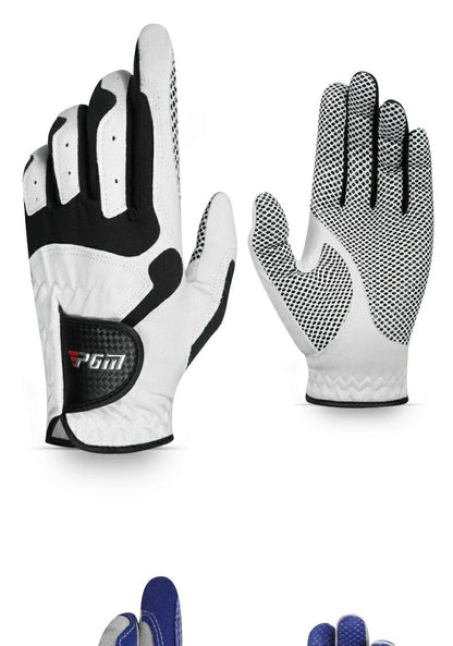 PGM Professional Golf Gloves – Breathable Microfiber, Non-Slip, Perfect for Club Swing & Putting Training