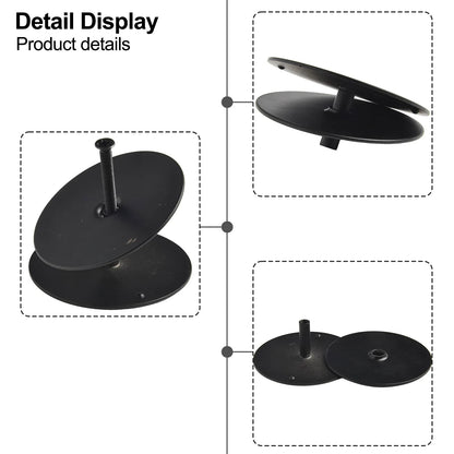 Metal Door Hole Cover Plate - 2-5/8" Door Knob & Deadbolt Hole Blocker