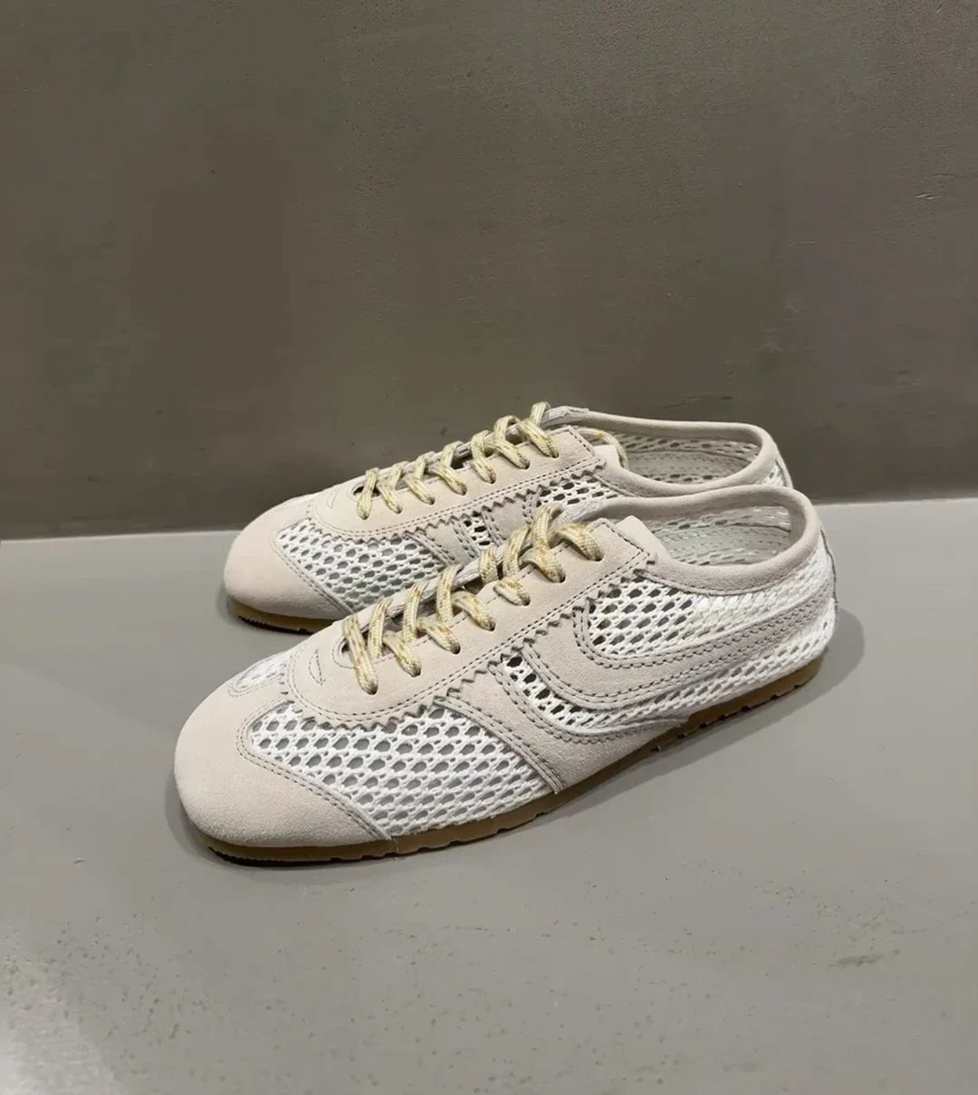 Real Leather German Training Shoes for Women — 2025 Retro Fashion Four Seasons Running & Casual Forrest Gump Style Sneakers