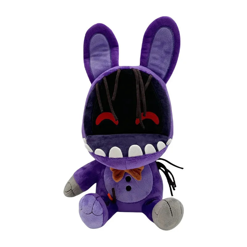 Withered Bonnie Plush Toy – Cute Pirate Dog Doll from Withered Animal Series, Perfect Halloween & Christmas Gift for Kids