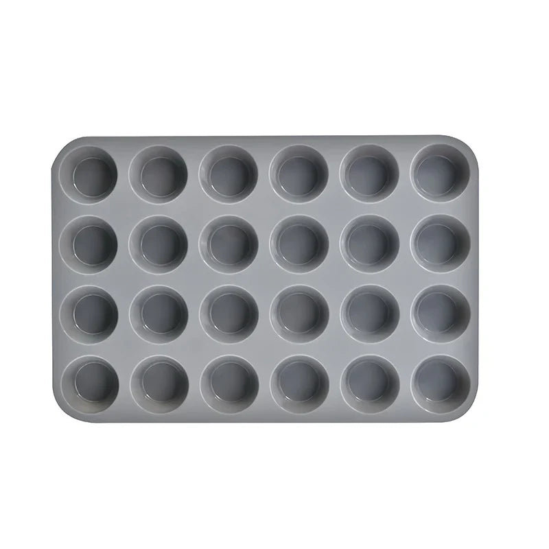 12/24 Hole Silicone Baking Mold - 3D Sphere Chocolate Mold Cupcake Muffin Cake Pan for DIY Dessert Kitchen Tools