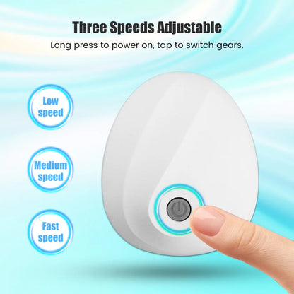 Electric Head Scalp Massager — 4 Kneading Heads for Hair Growth, Deep Tissue Relaxation & Pet Use