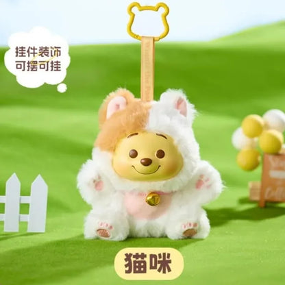 Disney Winnie the Pooh Naughty Party Blind Box – Vinyl Plush Pooh Bear Pendant & Surprise Toy