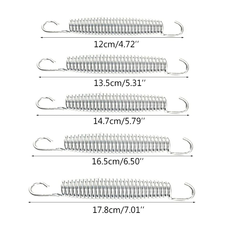 Heavy-Duty Galvanized Trampoline Springs – Steel Replacement for Superior Bounce and Durability