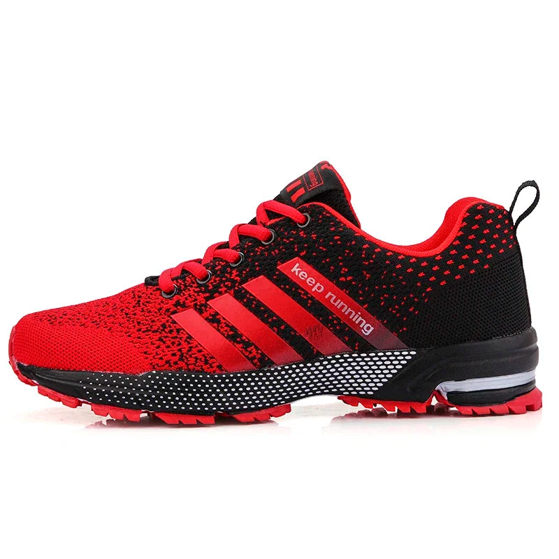 Men’s Air Cushion Running Shoes – Breathable Lightweight Marathon Sneakers for Athletic Training, Comfortable for Women