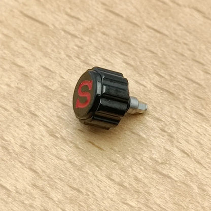 Silver, Gold & Black Watch Crown — Replacement for NH34/NH35/NH36 Movements SKX007