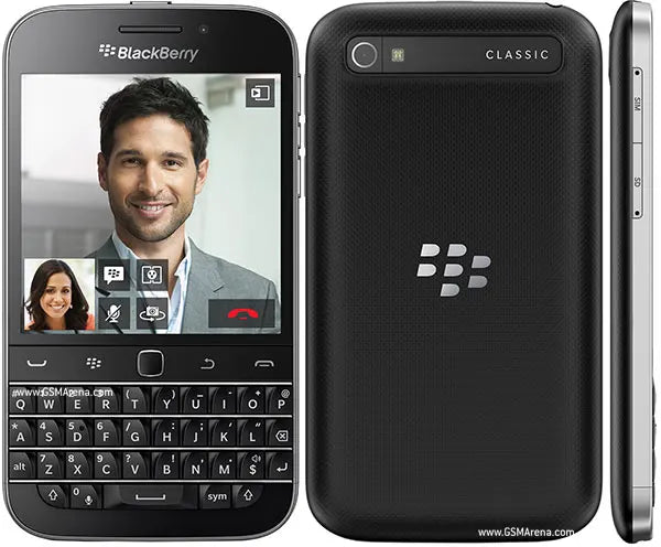 Original BlackBerry Q20 Classic 4G LTE – Unlocked Smartphone with Arabic QWERTY Keyboard, BlackBerry OS