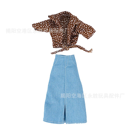 New Doll Clothes for 30cm Barbie – BJD Doll Outfit Accessories for Girls DIY Toy