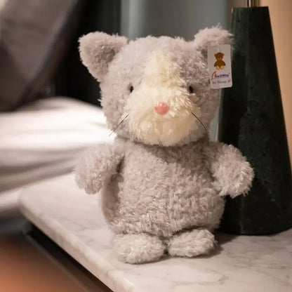 Kawaii Furry Plush Toys | Fox, Owl, Pig, Lamb, Chick & Duck Stuffed Animals for Kids & Adults