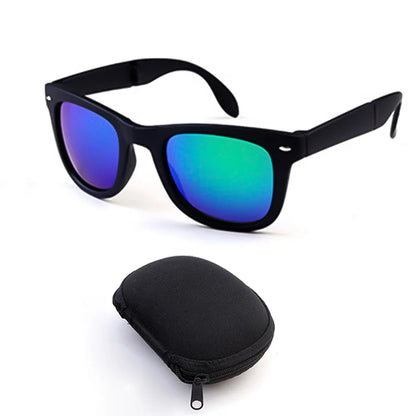 2025 Foldable Square Sunglasses – UV400 Men’s Driving & Women’s Outdoor Sports Cycling Goggles