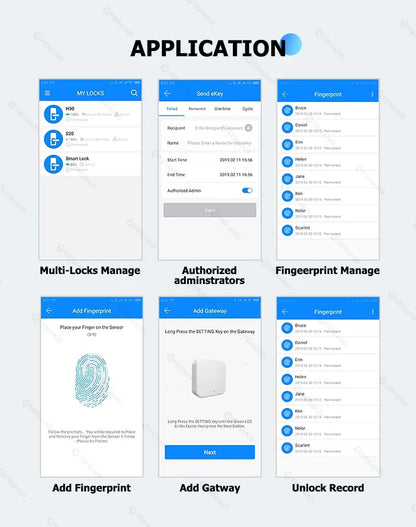 TTlock Smart Key Lock Box – Wireless Digital Code & Bluetooth Key Safe, App-Controlled Electronic Key Box for Home or Host