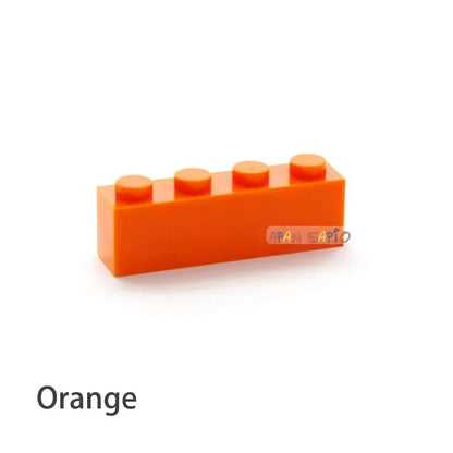 200pcs 1x4 Dot DIY Building Blocks - Educational Creative Brick Set Compatible with 3010 Bricks for Kids