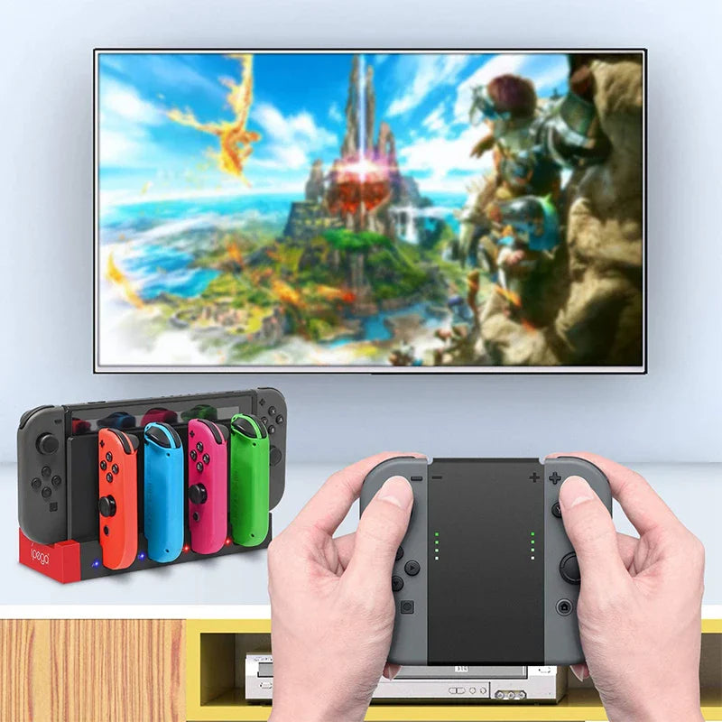 Nintendo Switch Joy-Con Controller Charging Dock — Stand & Holder Station for NS Joy-Con Game Controllers