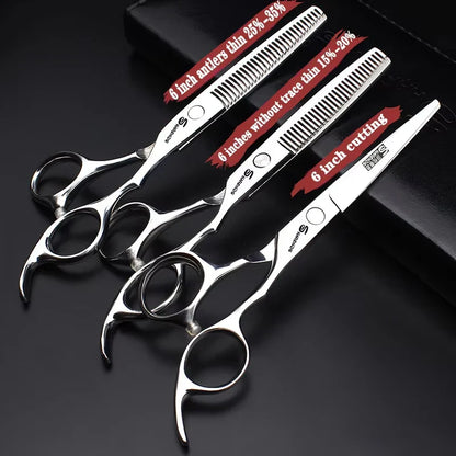 Professional Japanese Hair Cutting & Thinning Scissors – 6''/6.5''/7''/7.5'' Sharp Barber Shears for Salon & Home Use