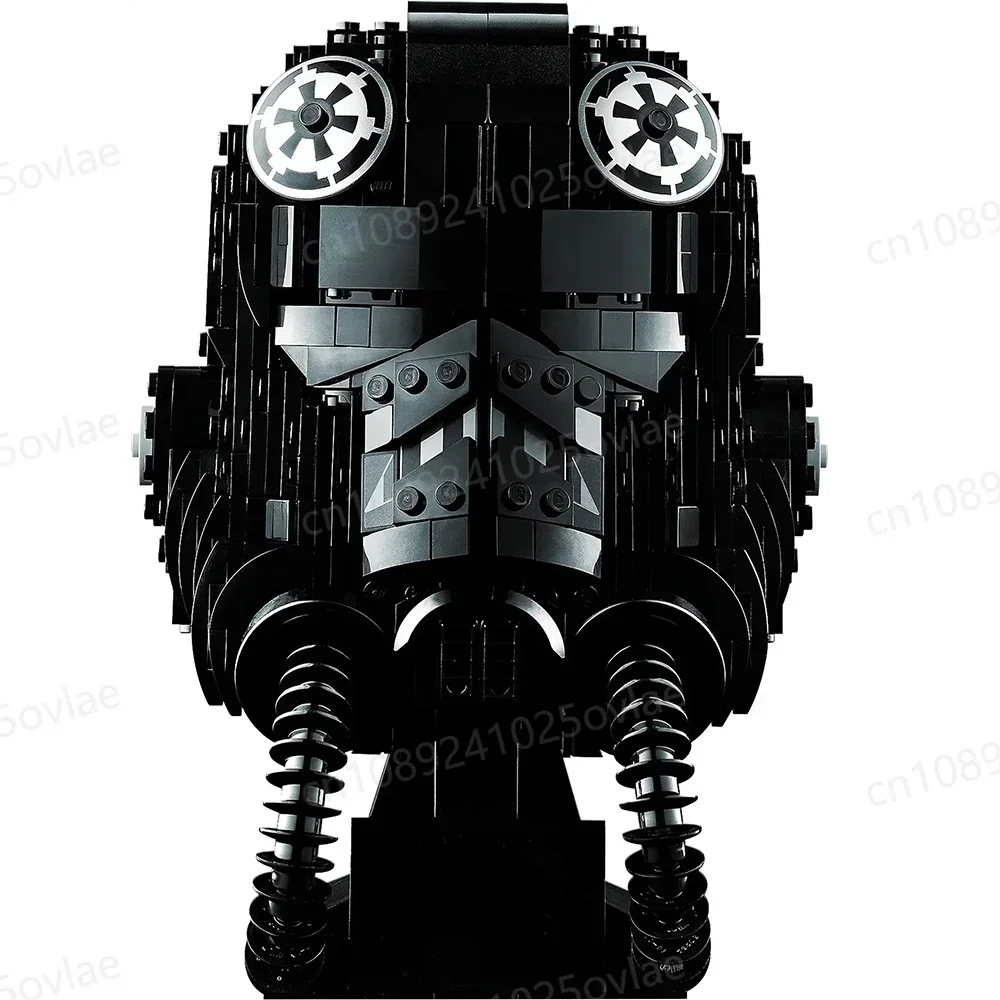 75274 SpaceShip TIE Fighter Pilot Helmet Building Blocks — Classic Battle Model — Kids Christmas Gift
