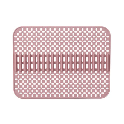 Food-Grade Silicone Hollow Insulation Mat – Non-Slip Kitchen Sink Protector & Desktop Table Mat