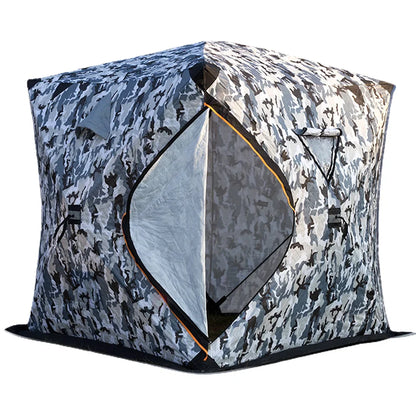 Easy Set-Up Winter Ice Fishing Tent – Portable Waterproof & Windproof Shelter for Ice Fishing