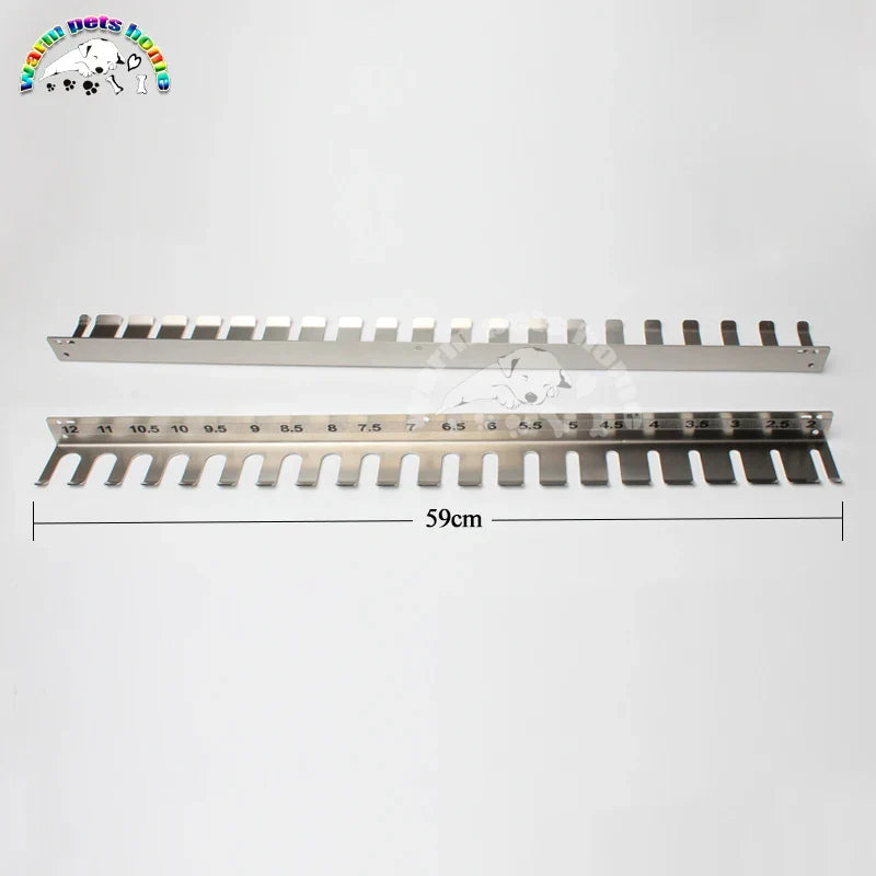 304 Stainless Steel Endotracheal Tube Rack — Intubation Hanger & Trachea Cannula Holder for Veterinary Clinic