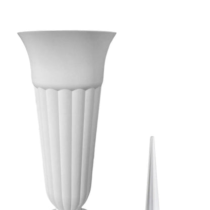 2 Pack Cemetery Vases with Spikes – Artificial Flower Grave Decorations for Memorials