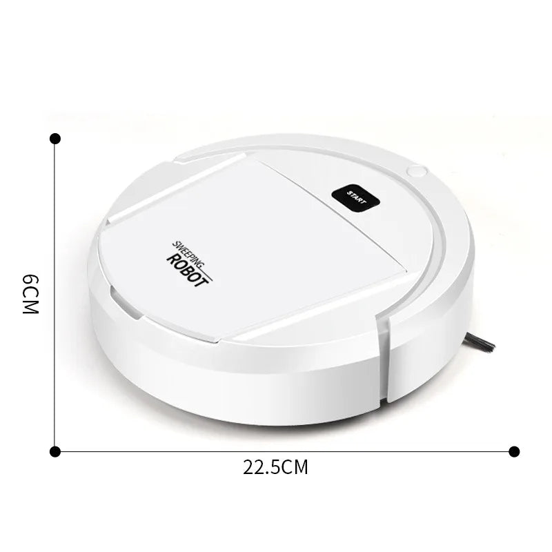 Smart Charging Automatic Robot Vacuum Cleaner - New Sweeping Cleaning Machine with Intelligent Features for Effortless Home Cleaning