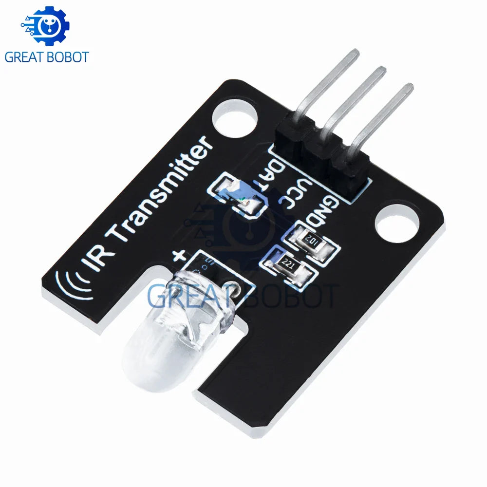 BS 1Set IR Infrared Transmitter & Receiver Module – 38kHz Digital Sensor with Remote Control for Arduino
